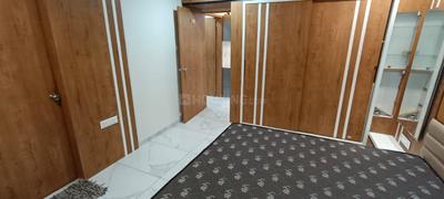 Bedroom Image of 1300 Sq.ft 3 BHK Apartment / Flat for rent in Yogi Nagar Rajkot for Rs. 32000