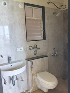 Bathroom Image of 720 Sq.ft 2 BHK Apartment / Flat for sale in Nyati Elan, Wagholi Pune for Rs. 5800000