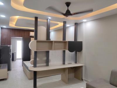 Living Room Image of 750 Sq.ft 1 BHK Builder Floor for rent in Big Block Builder Floor, Sector 46 Gurgaon for Rs. 35000