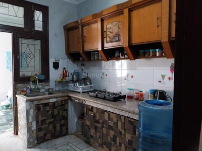 Kitchen Image of 1350 Sq.ft 2 BHK Independent House for sale in Vishwakarmapuram Colony Agra for Rs. 7700000