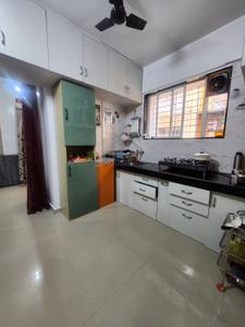 Kitchen Image of 580 Sq.ft 1 BHK Apartment / Flat for sale in Radhika Park, Dhayari Pune for Rs. 3600000