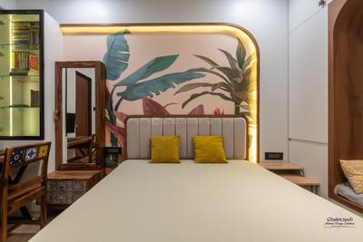 Bedroom Image of 1000 Sq.ft 2 BHK Apartment / Flat for sale in VTP Township Codename Pegasus , Kharadi Pune for Rs. 8800000