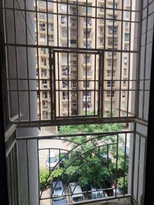 Balcony Image of 550 Sq.ft 1 BHK Apartment / Flat for rent in Aditya Urban Homes, Bamheta Village Ghaziabad for Rs. 12000