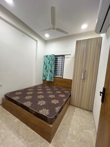 Bedroom Image of 670 Sq.ft 1 BHK Apartment / Flat for rent in Space Park II, Mahalakshmi Nagar Indore for Rs. 18000