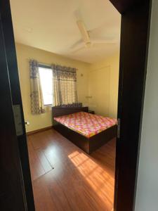 Bedroom Image of 1500 Sq.ft 3 BHK Apartment / Flat for rent in Anandvalli Nashik for Rs. 35000