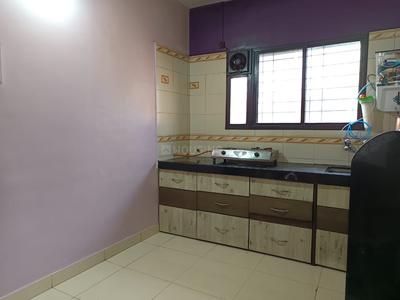 Kitchen Image of 530 Sq.ft 1 BHK Apartment / Flat for rent in Vishaldeep Residency, Chandan Nagar Pune for Rs. 23500