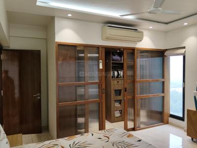 Bedroom Image of 3350 Sq.ft 4 BHK Apartment / Flat for sale in Paarijat Eclat, Iscon Ambli Road Ahmedabad for Rs. 53000000