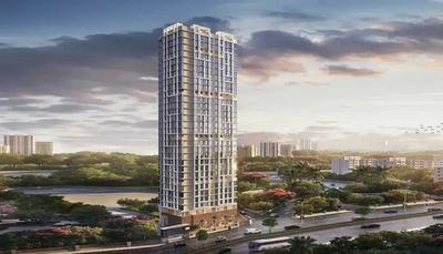 Image of 596 Sq.ft 2 BHK Apartment / Flat for sale in Raunak Centrum, Chembur, Mumbai for Rs. 16000000