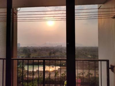 Balcony Image of 670 Sq.ft 1 BHK Apartment / Flat for sale in Runwal My City, Usarghar Thane for Rs. 3700000