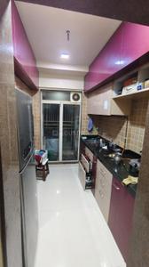 Kitchen Image of 695 Sq.ft 1 BHK Apartment / Flat for sale in Shivshankar Shivram Solitaire, Bhandup West Mumbai for Rs. 9829286