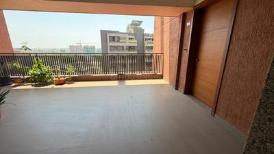 Balcony Image of 2223 Sq.ft 3 BHK Apartment / Flat for sale in Saraswati Felicia, Nirnay Nagar Ahmedabad for Rs. 18500000