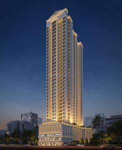 Image of 650 Sq.ft 2 BHK Apartment / Flat for sale in Tharwani Pristinea, Kharghar, Navi Mumbai for Rs. 11034000