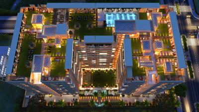 Image of 1150 Sq.ft 3 BHK Apartment / Flat for sale in Floresta, Mansarovar Extension, Jaipur for Rs. 8860000