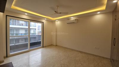 Bedroom Image of 1800 Sq.ft 3 BHK Builder Floor for rent in Hauz Khas New Delhi for Rs. 220000