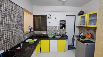 Kitchen Image of 1250 Sq.ft 2 BHK Apartment / Flat for rent in Kool Arena, Balewadi Pune for Rs. 54000