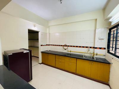 Kitchen Image of 1250 Sq.ft 2 BHK Apartment / Flat for rent in Satellite Ahmedabad for Rs. 25000