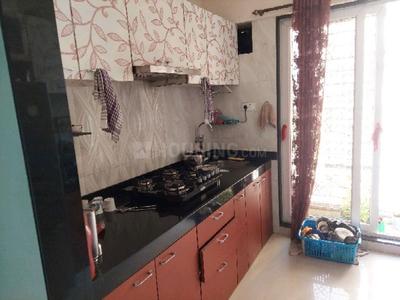 Kitchen Image of 1100 Sq.ft 2 BHK Apartment / Flat for sale in Shilphata Thane for Rs. 6800000