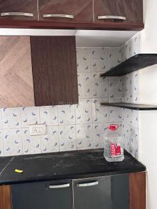 Kitchen Image of 550 Sq.ft 1 BHK Builder Floor for rent in Hoodi Bengaluru for Rs. 17000
