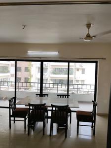 Dining Area Image of 2910 Sq.ft 4 BHK Apartment / Flat for rent in Chandkheda Ahmedabad for Rs. 44000
