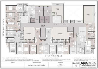 Image of 710 Sq.ft 1 BHK Apartment / Flat for sale in Pushpak Nagar, Navi Mumbai for Rs. 4400000