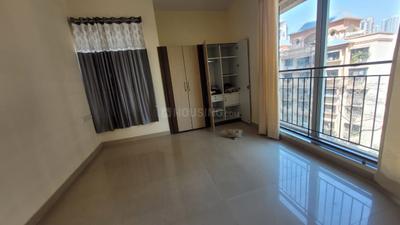 Balcony Image of 1050 Sq.ft 3 BHK Apartment / Flat for rent in Kolshet Thane for Rs. 41000