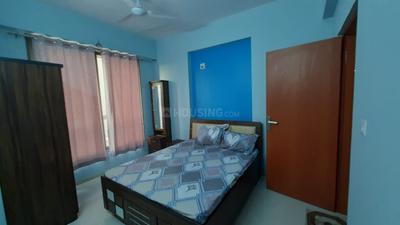 Bedroom Image of 1470 Sq.ft 3 BHK Apartment / Flat for rent in Aashray Atulyam, Shilaj Ahmedabad for Rs. 39000