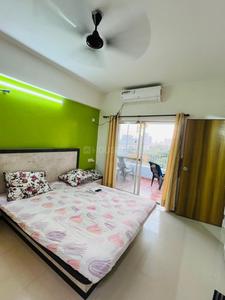 Bedroom Image of 800 Sq.ft 2 BHK Apartment / Flat for rent in Kumar Primavera B6, Wadgaon Sheri Pune for Rs. 40000