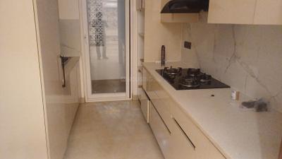 Kitchen Image of 1600 Sq.ft 3 BHK Builder Floor for rent in Trehan Luxury Floors 71, Sector 71 Gurgaon for Rs. 42000