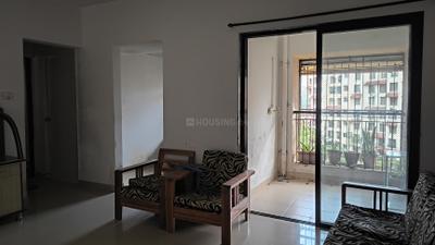 Living Room Image of 620 Sq.ft 1 BHK Apartment / Flat for rent in DSK Meghmalhar, Dhayari Pune for Rs. 14000