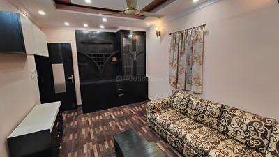 Hall Image of 650 Sq.ft 1 BHK Builder Floor for rent in Chittaranjan Park New Delhi for Rs. 35000
