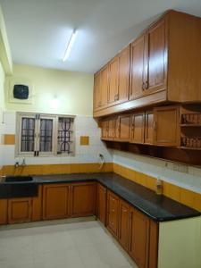 Kitchen Image of 1200 Sq.ft 2 BHK Independent House for rent in HBR Layout Bengaluru for Rs. 25000