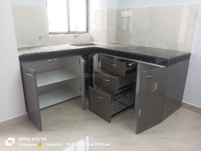 Kitchen Image of 1290 Sq.ft 3 BHK Apartment / Flat for sale in Vijaya Imperial Tower, Lalmati Guwahati for Rs. 7500000