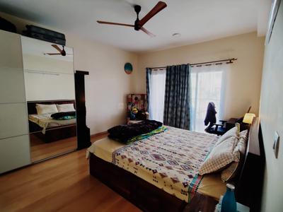 Bedroom Image of 1600 Sq.ft 3 BHK Apartment / Flat for rent in Pavani Sarovar Phase 2, Whitefield Bengaluru for Rs. 55000