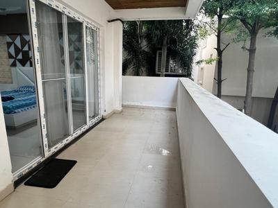 Balcony Image of 3600 Sq.ft 4 BHK Villa for rent in Radhey Sancia, Osman Nagar Hyderabad for Rs. 75000