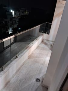 Balcony Image of 1300 Sq.ft 3 BHK Apartment / Flat for rent in Azad Nagar Kanpur for Rs. 25000