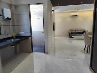 Kitchen Image of 1715 Sq.ft 3 BHK Apartment / Flat for sale in Park Side, Althan Surat for Rs. 7800000