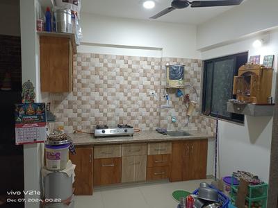 Kitchen Image of 935 Sq.ft 2 BHK Apartment / Flat for sale in Signature Vrajdham, Ujala Circle Ahmedabad for Rs. 3600000