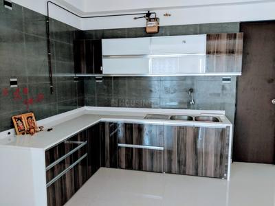 Kitchen Image of 1540 Sq.ft 3 BHK Apartment / Flat for rent in Pharande Puneville, Punawale Pune for Rs. 29500