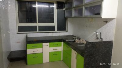 Kitchen Image of 435 Sq.ft 1 BHK Apartment / Flat for sale in Manoj Torna Prangan B Wing, Dhayari Pune for Rs. 3500000