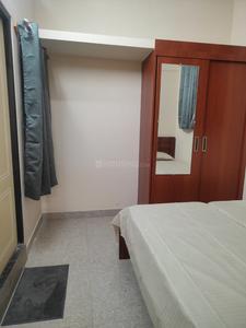 Bedroom Image of 800 Sq.ft 1 BHK Builder Floor for rent in Indira Nagar Bengaluru for Rs. 48000