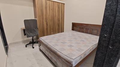 Bedroom Image of 800 Sq.ft 1 BHK Apartment / Flat for rent in Kondapur Hyderabad for Rs. 25000