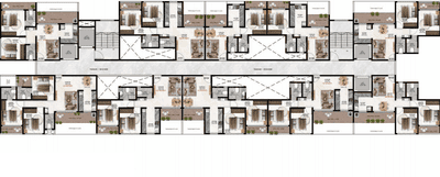 Image of 660 Sq.ft 1 BHK Apartment / Flat for sale in Thanekar BKC, Badlapur East, Badlapur for Rs. 3000000