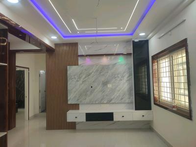 Living Room Image of 975 Sq.ft 2 BHK Apartment / Flat for sale in Rameshwaram Banda Sangareddy for Rs. 4485000