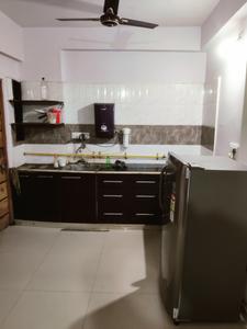 Kitchen Image of 1278 Sq.ft 2 BHK Apartment / Flat for rent in Divyajivan Heights, Kudasan Gandhinagar for Rs. 18500
