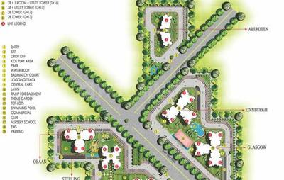 Image of 1262 Sq.ft 3 BHK Apartment / Flat for sale in Ansals Highland Park, Sector 103, Gurgaon for Rs. 16000000