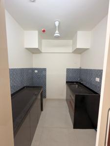 Kitchen Image of 650 Sq.ft 2 BHK Apartment / Flat for rent in Lodha Crown Kolshet, Kolshet Thane for Rs. 32000
