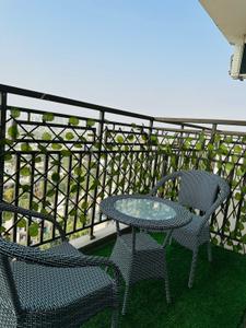 Balcony Image of 541 Sq.ft 1 BHK Studio for sale in Omaxe India Trade Centre, Alpha II Greater Noida for Rs. 4500000