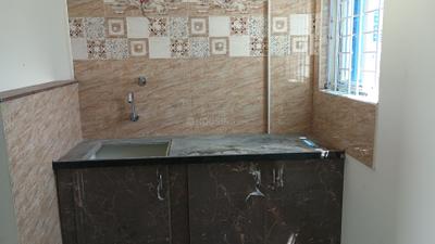 Kitchen Image of 500 Sq.ft 1 RK Apartment / Flat for rent in Mahadevapura Bengaluru for Rs. 15000