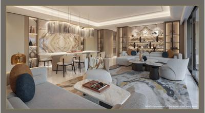 Hall Image of 1816 Sq.ft 3 BHK Apartment / Flat for sale in Lodha Massimo, Baner Pune for Rs. 41500000