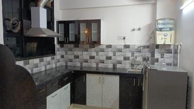 Kitchen Image of 820 Sq.ft 3 BHK Apartment / Flat for sale in Jagatpura Jaipur for Rs. 3500000